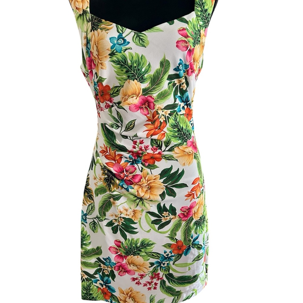 Siena Floral Tropical Print Dress Sz 8 nwt (20box) - Picture 2 of 4